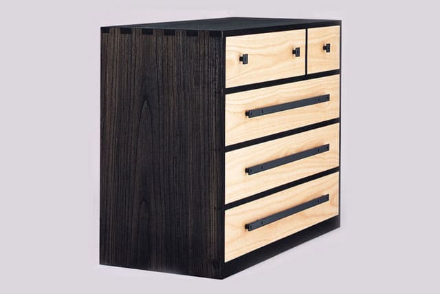 桐チェスト ブラック－32 三代続く桐たんす工房 桐の蔵