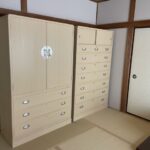 東京まで桐たんすのお届けでした。