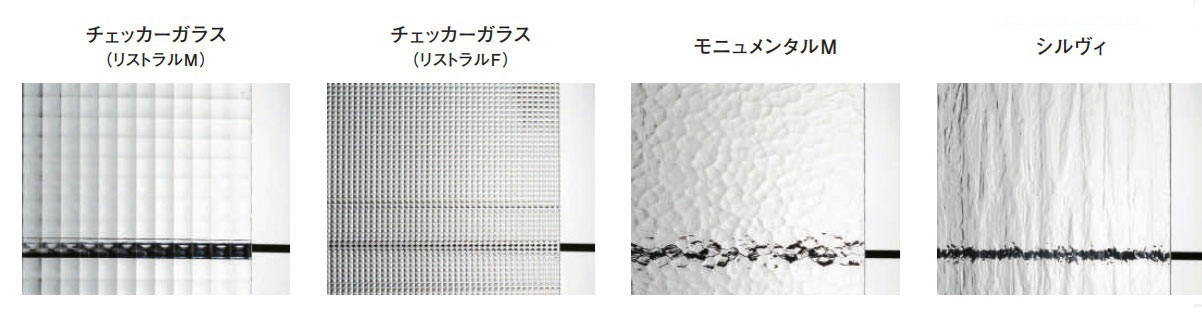 レトロガラスの種類1