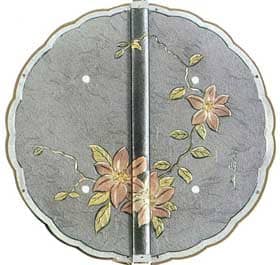 桐たんす金具【鉄線花】