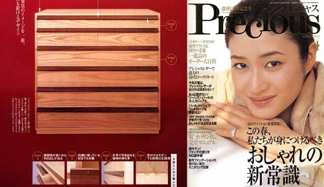 ブラウニーシリーズは雑誌「プレシャス」に掲載されています。