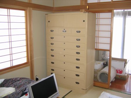 桐たんす　整理たんす