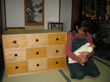 桐チェスト　子鉄