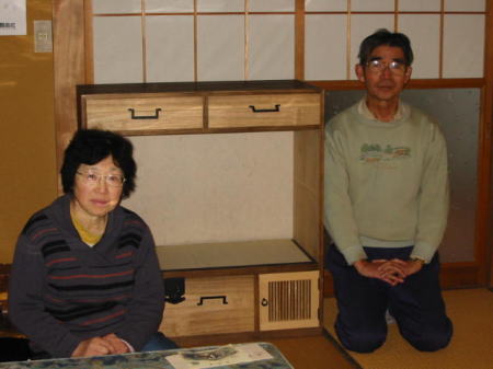桐茶たんす