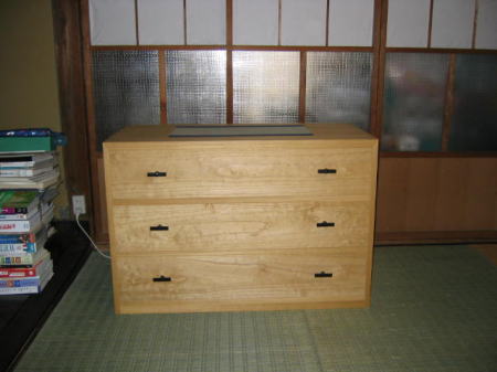 桐チェスト　畳