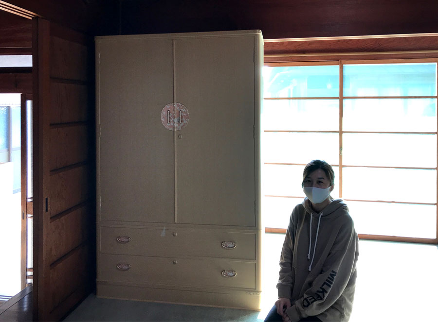 三重県 水野様 桐たんす 和たんす「笹竹」別注