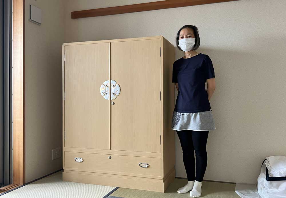 神奈川県 髙橋様 桐たんす 和たんす「あんず」