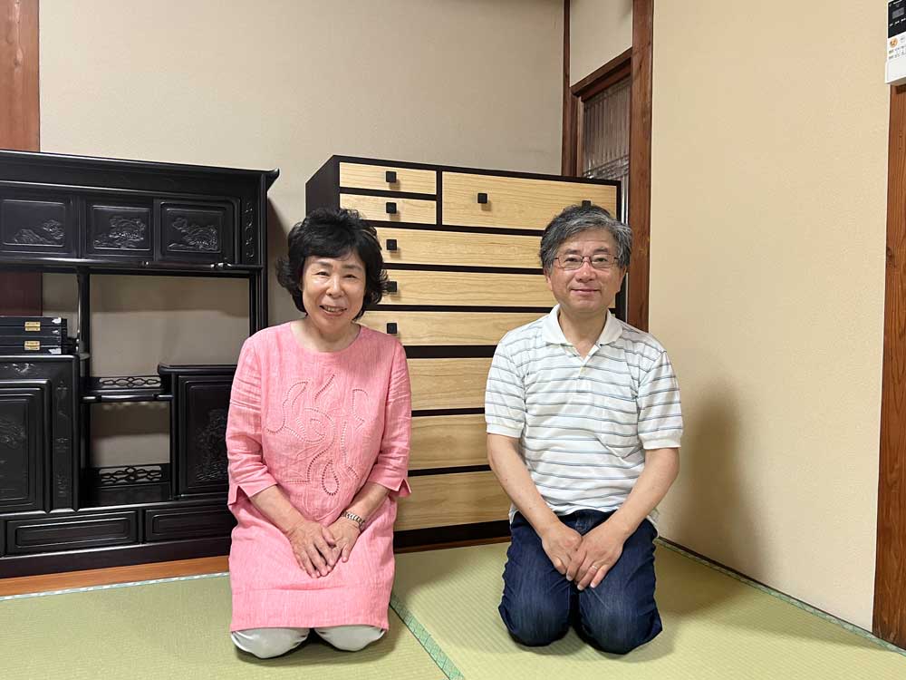 滋賀県 若林様　桐チェスト「ココナッツ-621」