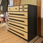 新潟県 佐藤様　桐チェスト 「ブラック‐421」