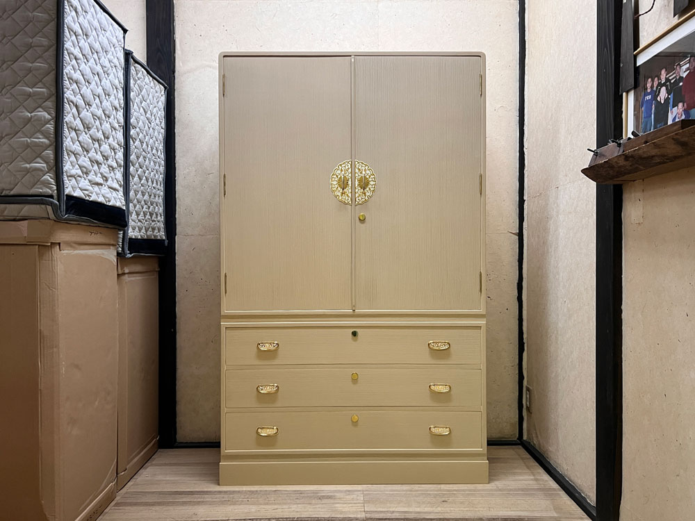 大分県 古富様 桐たんす 和たんす 修理・再生・リフォーム後の画像