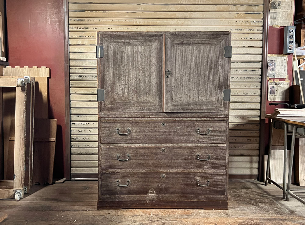 千葉県 田中様 桐たんす 和たんす 修理・再生・リフォーム前の画像