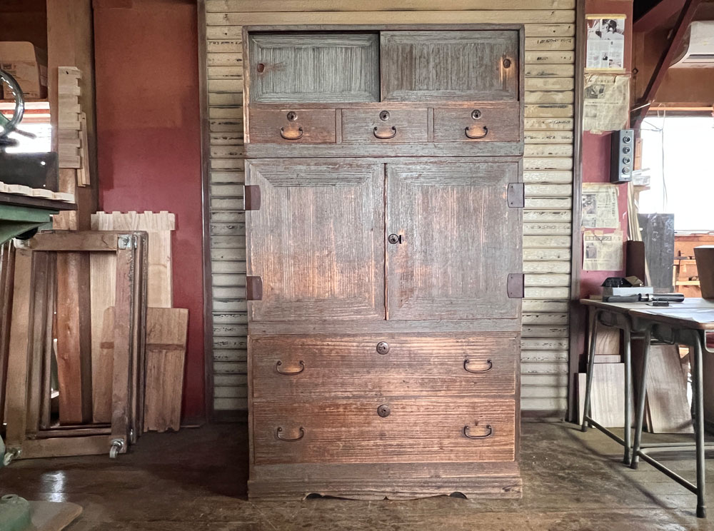 愛知県 水永様　桐たんす 和たんす　修理・再生・リフォーム