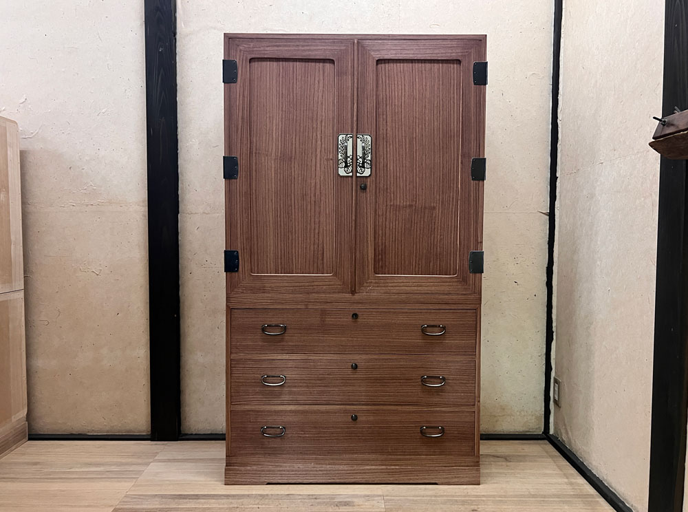 愛知県 高木様　桐たんす 和たんす　修理・再生・リフォーム後の画像