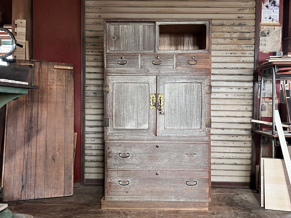 神奈川県 高村様　桐たんす 整理たんす　修理・再生・リメイク前の画像