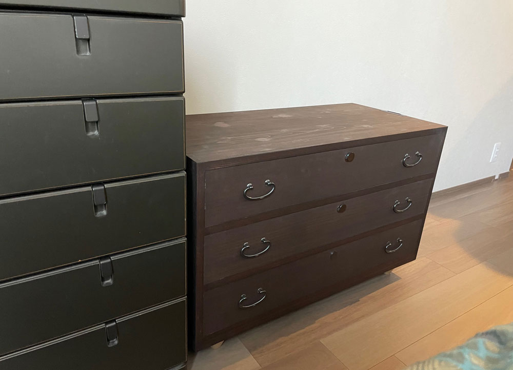 東京都 三宅様 桐たんす 和たんす 修理・再生・リメイク後の画像2