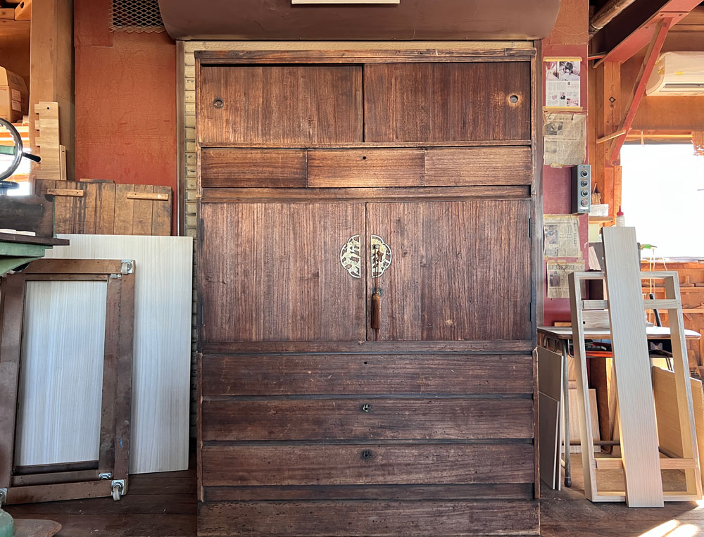 兵庫県 林様　桐たんす 和たんす　修理・再生・リフォーム前の画像