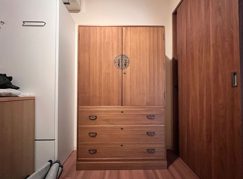 東京都 川口様　桐たんす 和たんす　修理・再生・リフォーム後の画像